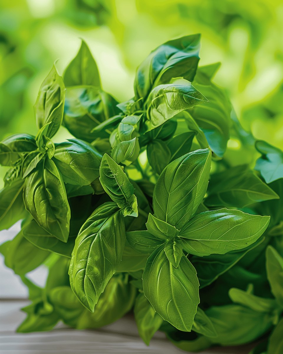 Basilicum Fijnbladig Zaden Ocimum Basilicum Eenjarig Kruid