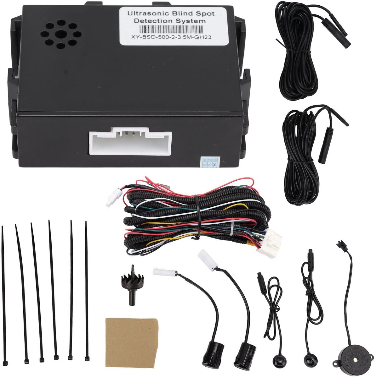 Brenzoos - Blind Spot Detection - Car Blind Spot Monitoring System - Veiligheid - Reversing Radar - Driver Assistance Sensor - Geschikt voor alle vo..