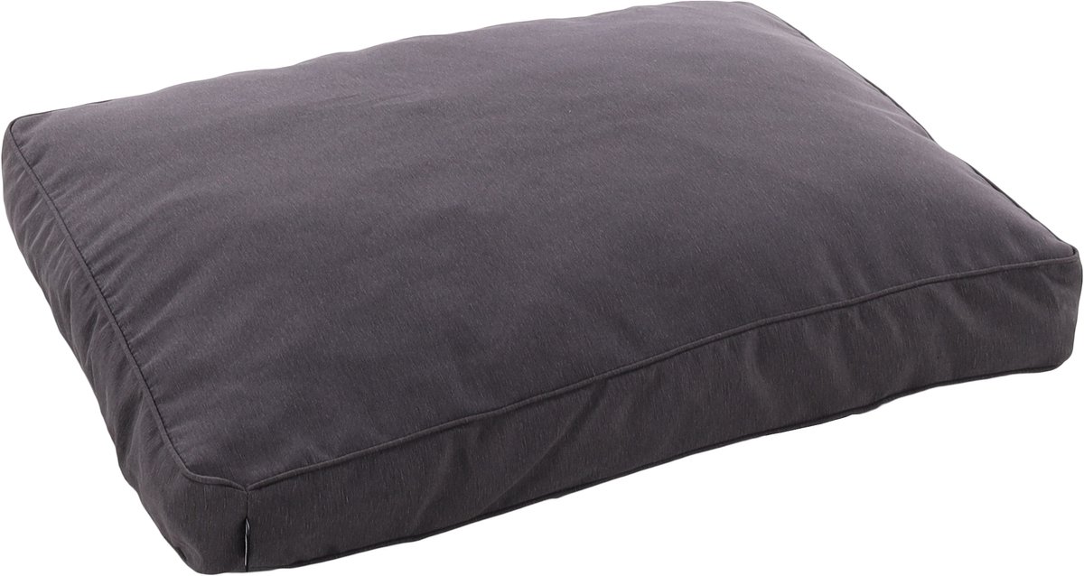 Flamingo Panama - Kussen Honden - Kussen Panama Rechthoekig+rits+rand Donkergrijs 80x60x10cm - 1st - 135561 - 1st
