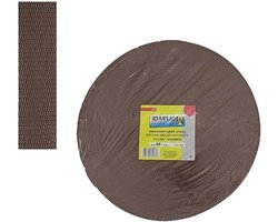 Jaloezieband - Ladderband - Raambekleding Reparatie - Duurzaam Polypropyleen - 18 mm Breed 50m - Bruin