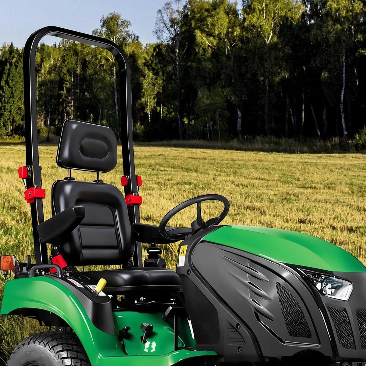 Universele Heftruck Stoel - Tractorstoel Graafmachine - Comfortabel Werken Buiten - Volledig Verstelbaar - 48.26 x 43.18 x 22.86 cm