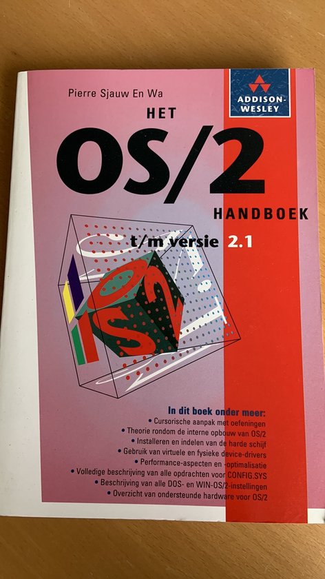 Os/2 handboek t/m versie 2.1 - cover