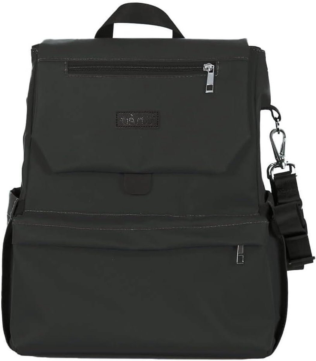 luiertas rugzak - luiertas tas - baby verzorgen - waterdicht design - grote opbergruimte - zwart