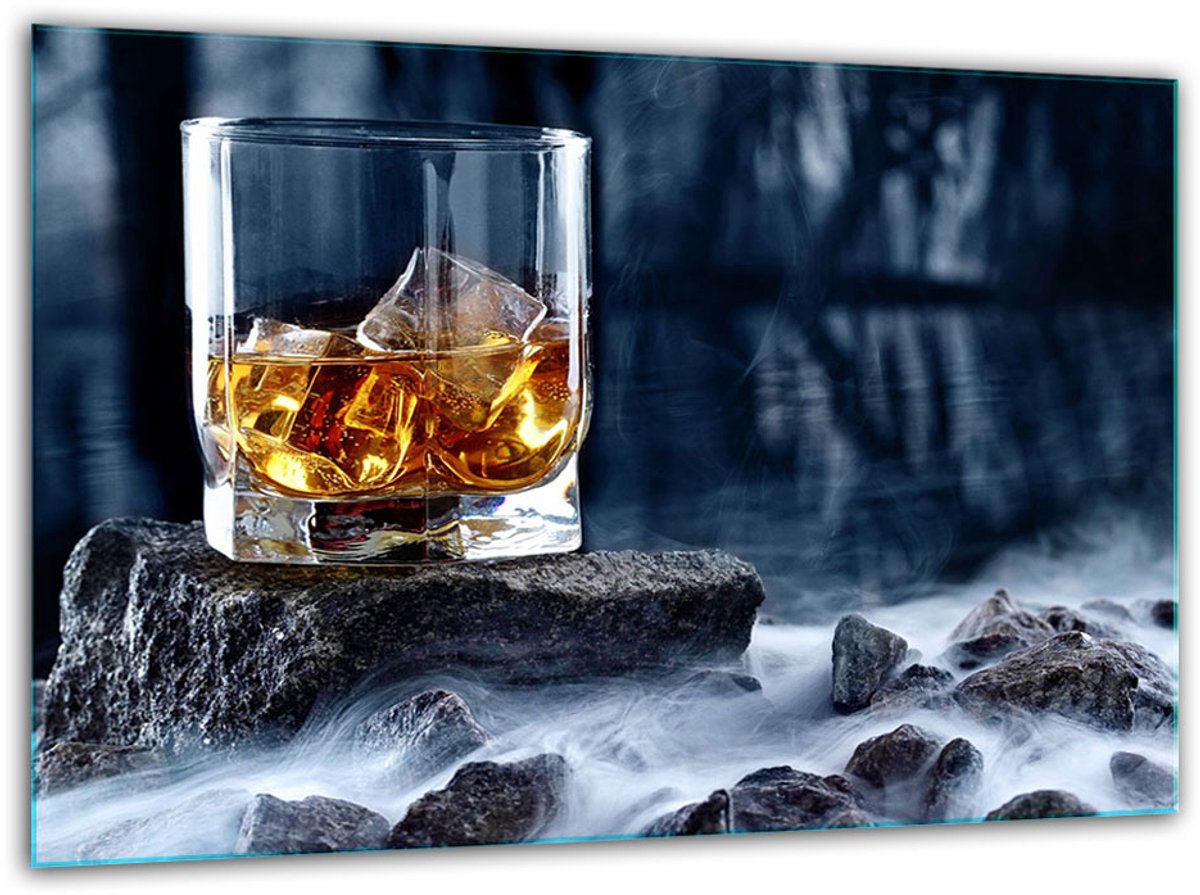 TMK ArtDeko - Snijplank - Gehard Glas - 30x22 cm - Whisky