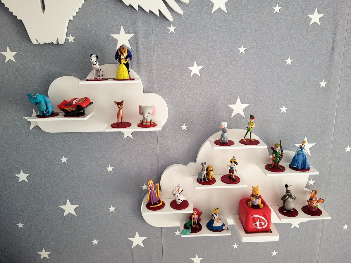 Moliland Magia Słuchania - Wandpaneel - Wit - MDF - Disney