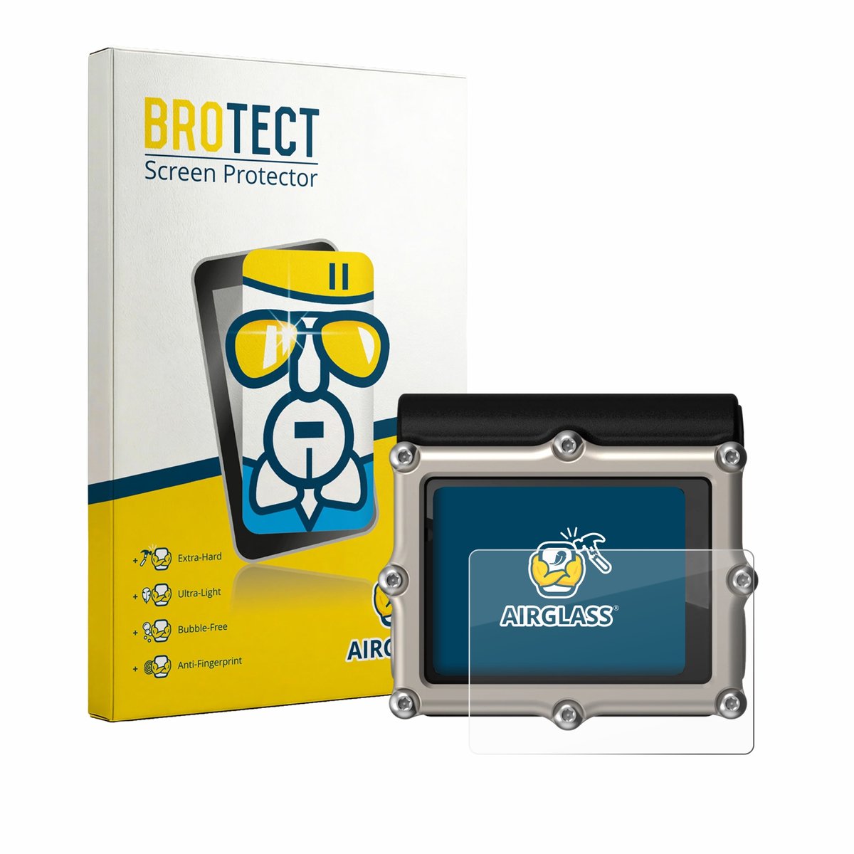 Screenprotector voor Shearwater Petrel 3 dive computer Beschermglas transparant
