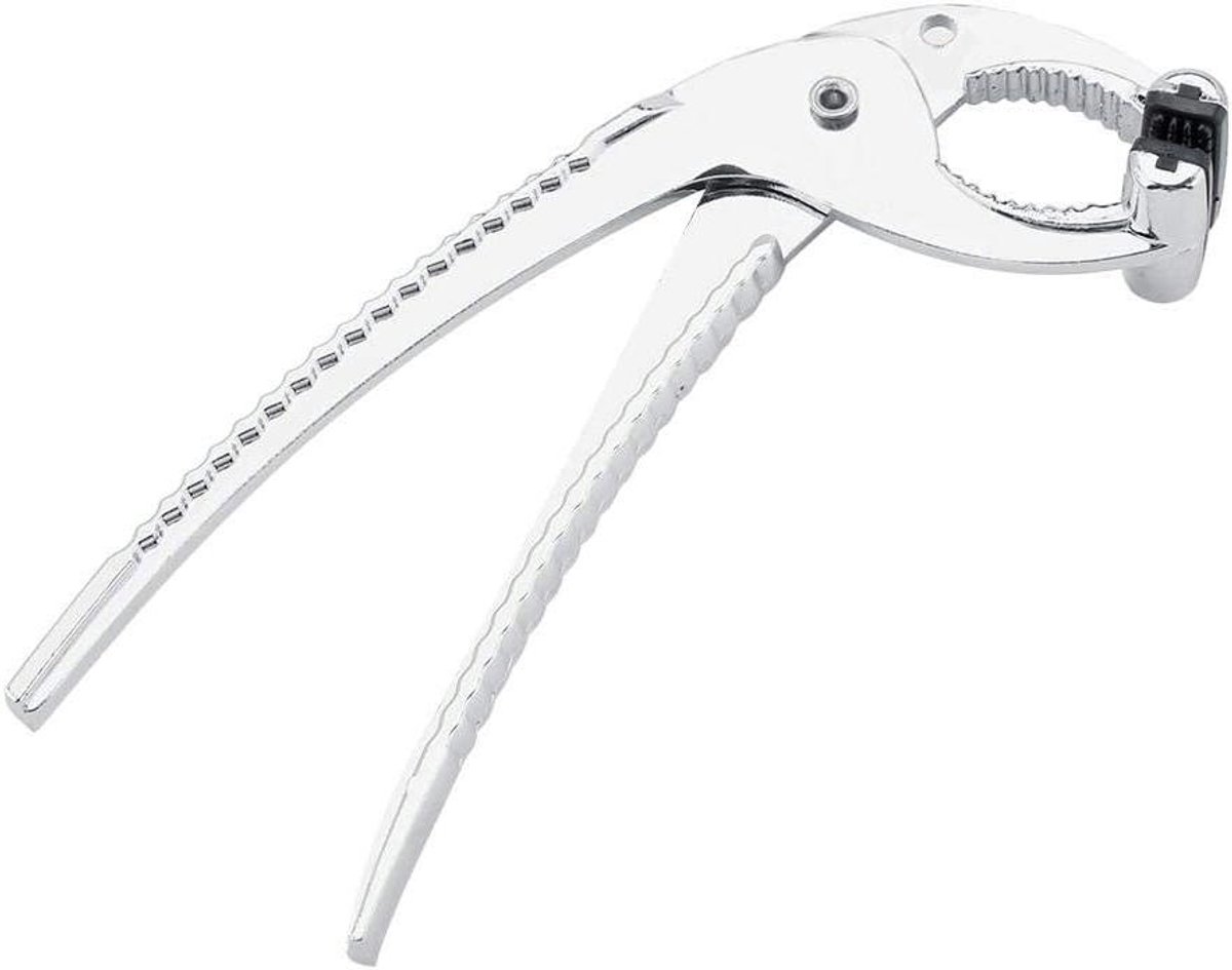 Oven Clip Tang - Hete Pan Grip - Veilig Hete Platen - Zinklegering Materiaal - 17 x 75 cm - Zilver