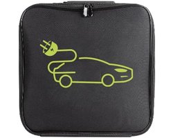 Opbergtas Kabels - Laadkabel Tas - Auto Opladen Organiseren - Waterdicht Oxford Doek - 32x32x10cm - Zwart