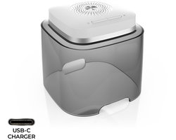 flow-med dry-cap UV 2.2 Droogbox voor oplaadbare hoortoestellen en Airpods