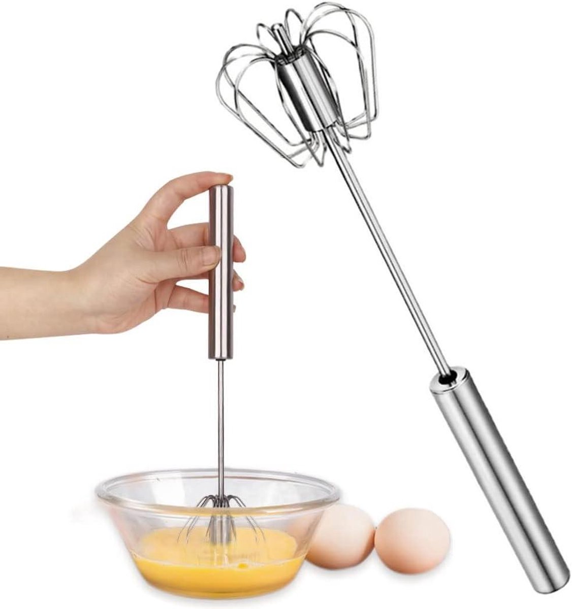 Garde RVS - Garde Keuken - Mengen en kloppen - Halfautomatisch - 30 cm - Zilver
