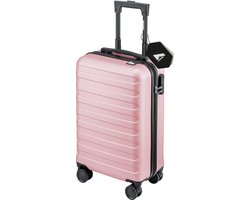 NOHRD Handbagage Koffer - 38 L - Rosegoud - Reiskoffer - 55x35x20 cm - Trolley - Lichtgewicht - Incl. Slot