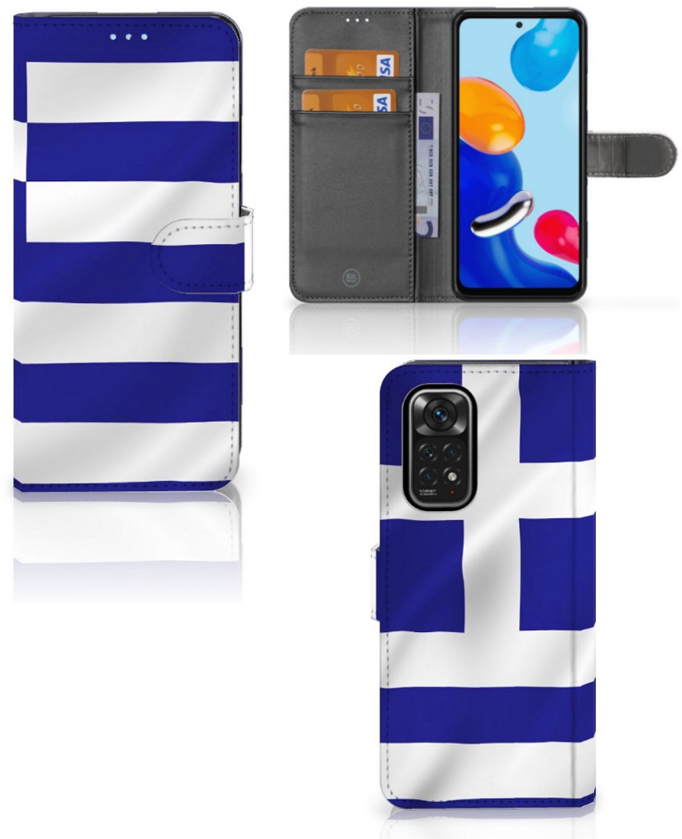 Xiaomi Redmi Note 11/11S Bookstyle Case Griekenland