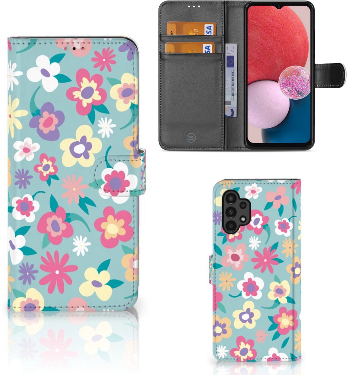 Samsung Galaxy A13 (4G) Hoesje Flower Power