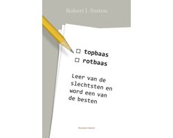 Omslag van Topbaas/rotbaas