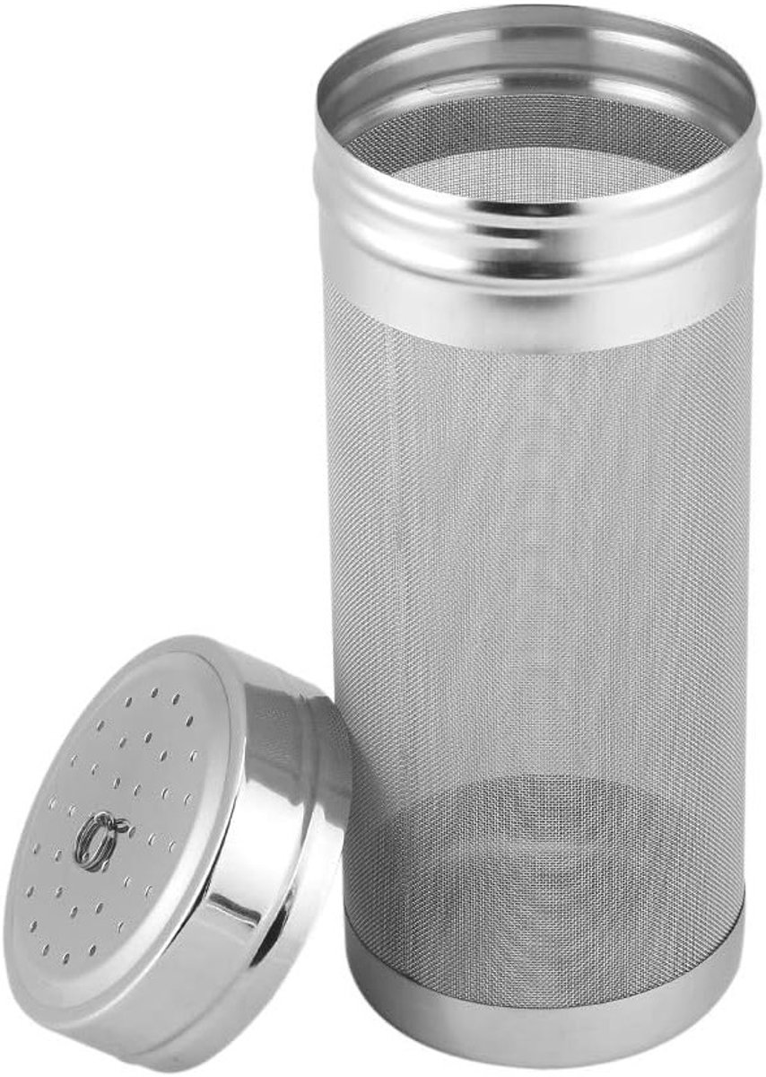 Stainless steel filter voor het brouwen van bier en koffie - 300μm mesh zeef voor thuisgebruik