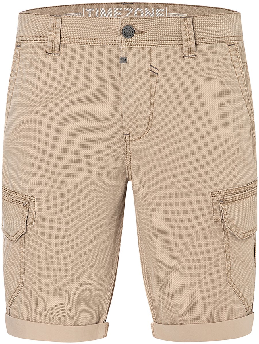 TIMEZONE Herren Shorts Cargo normale taille Ademend Riemlussen