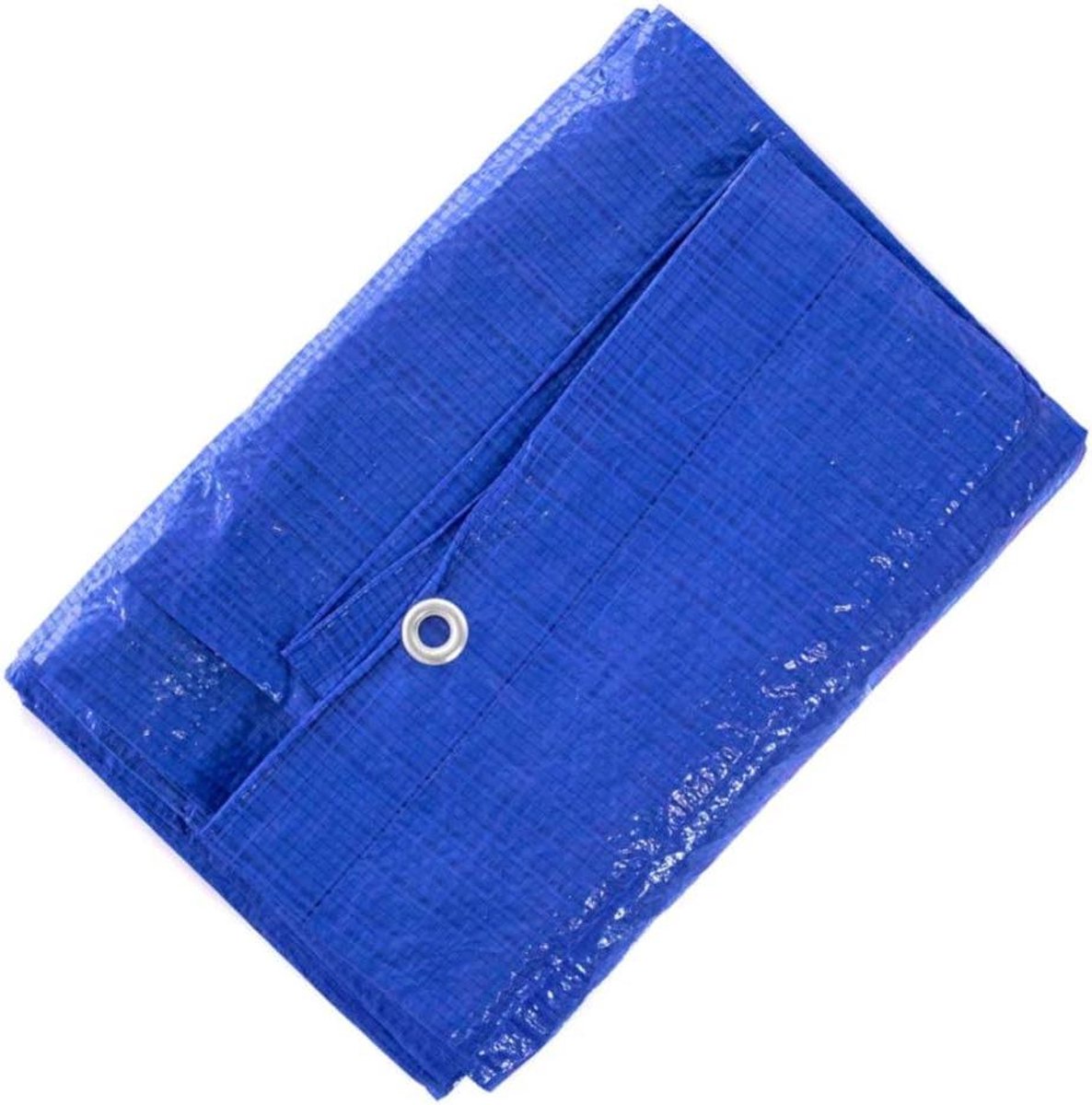 Waterdicht Poly Tarp - Dekzeil Kampeerzeil - Bescherming tegen Weer - Heavy Duty Polyethyleen - 8 x 10 voet - Blauw