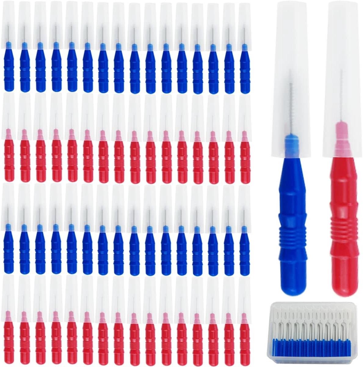 GXXMEI 250PCS Brackets Dental Brush Flosser For Cleaner Interdental Brush Toothpick Toothpick Toothpick Flossing Head Oral Oral Hygiene Toothpick Cleaners Cleaning Tool