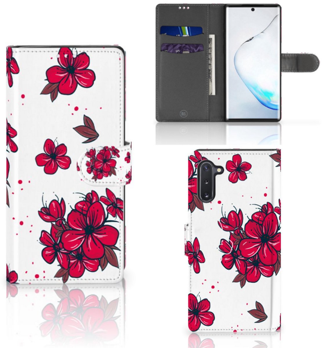 Samsung Galaxy Note 10 Hoesje Blossom Red
