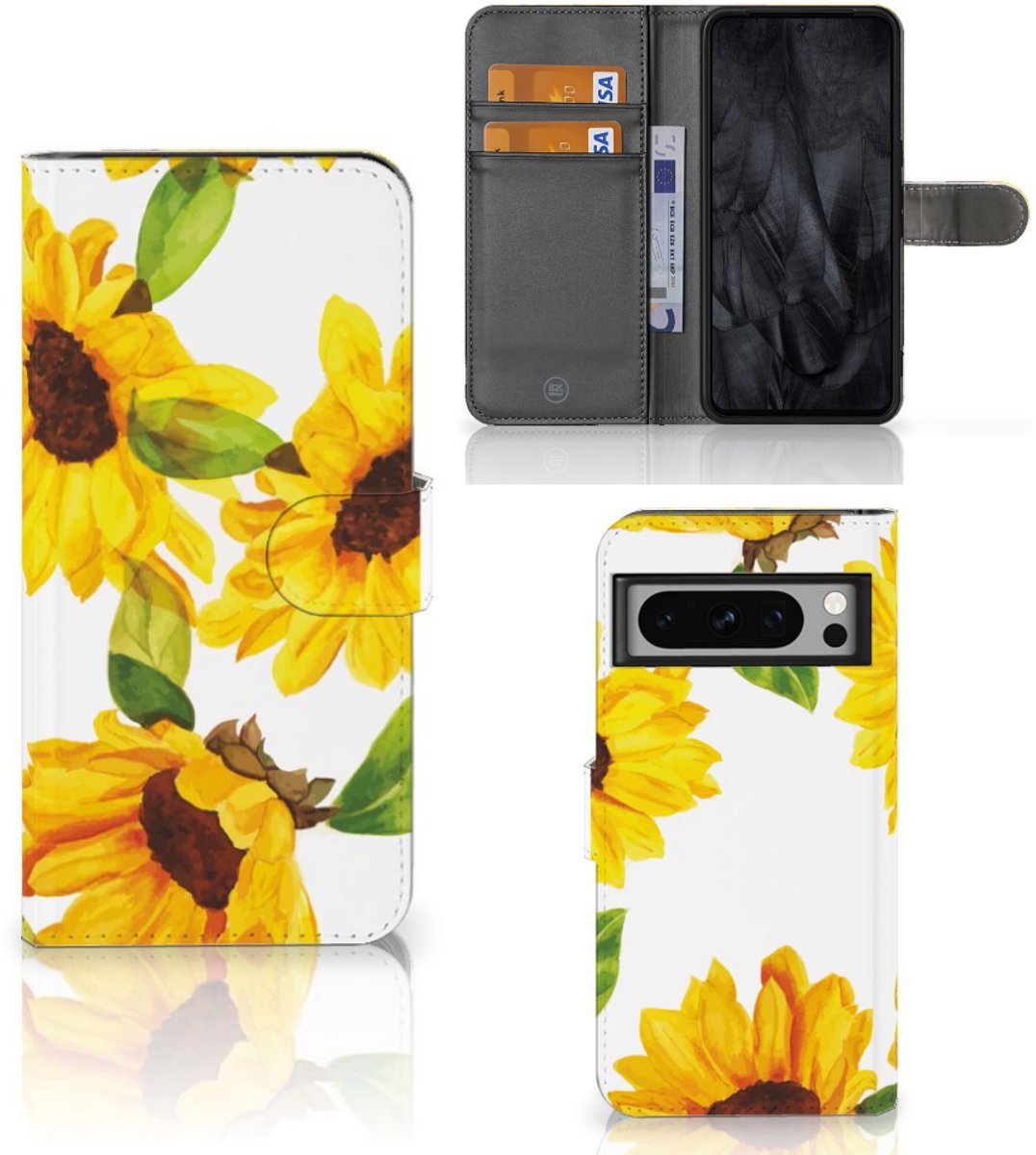 Hoesje voor Google Pixel 8 Pro Zonnebloemen