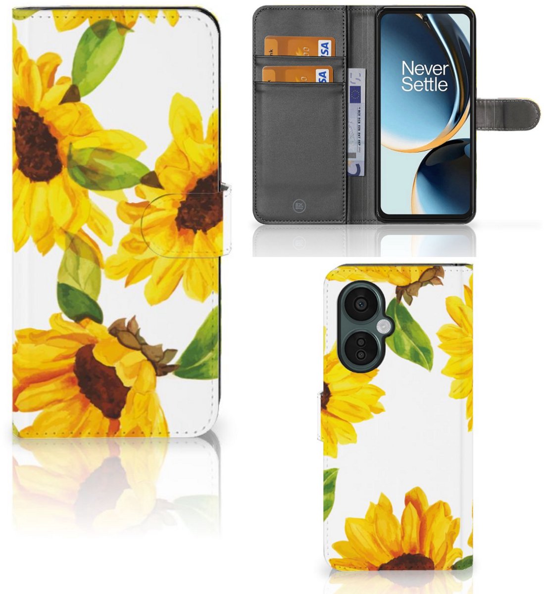 Hoesje voor OnePlus Nord CE 3 Lite Zonnebloemen
