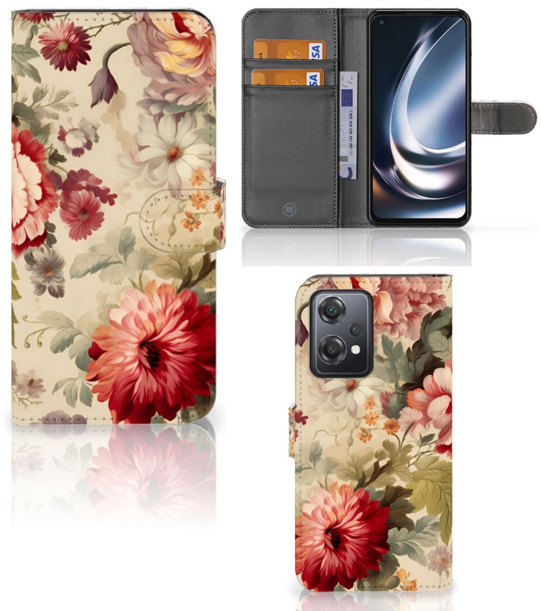 Hoesje voor OnePlus Nord CE 2 Lite Bloemen