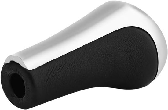 Schakelknop - Pookknop Versnellingspook - Auto Interieur Upgraden - Zes Versnellingen Symbool - 5.5 x 10cm - Zilver Zwart — afbeelding 5