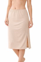 J&C Underwear Lange dames onderrok 5569 (jupon) – anti-statisch – lang 65cm - Huid - maat XXL