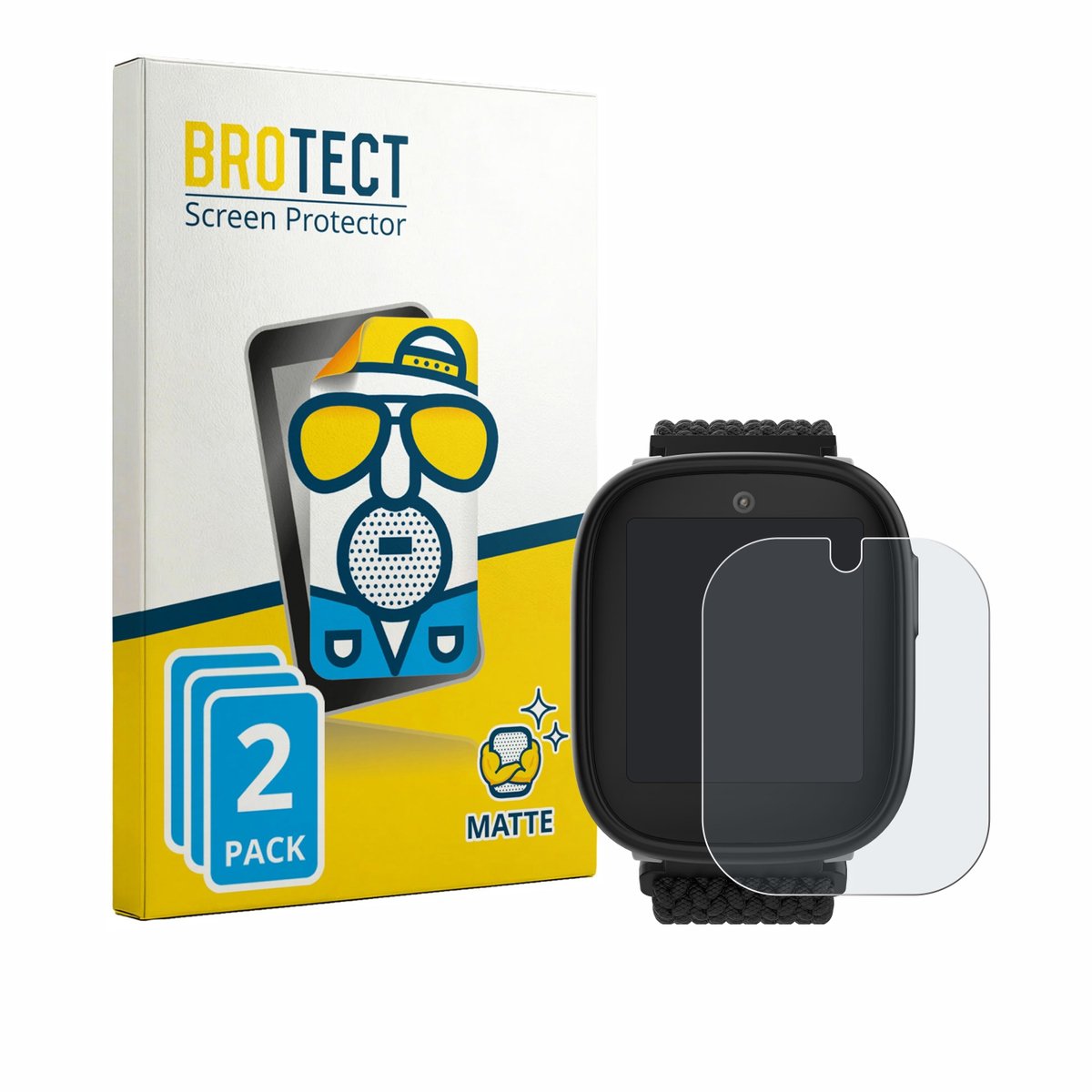 BROTECT - Screenprotector voor Xplora X6 Play eSIM (2e generatie) - Folie Beschermfolie matte 2 Stuks