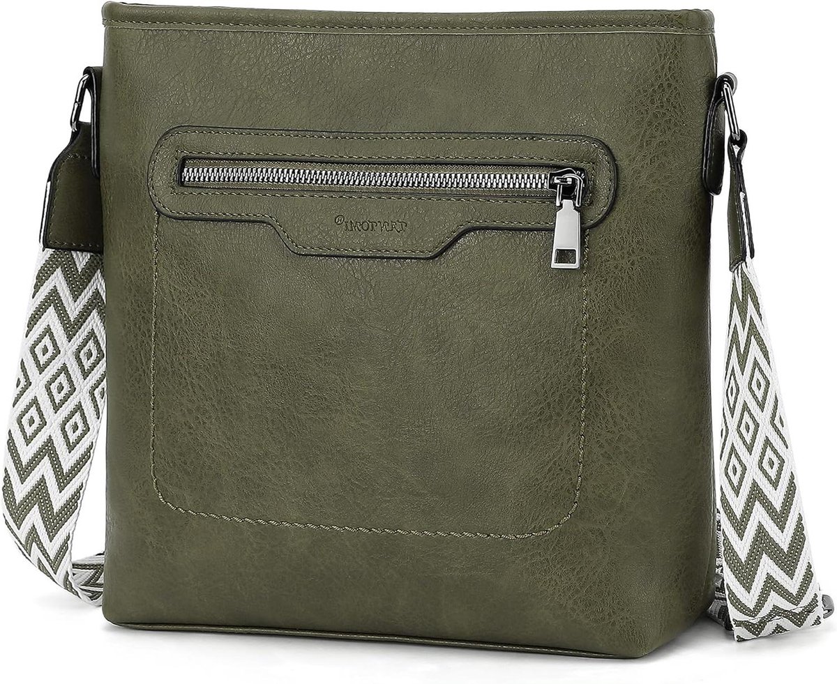 Dames Schoudertas - Handtas Crossbody - Dagelijks Gebruik - Verstelbare Kleurenband - 27.5 x 7 x 28 cm - Niet gespecificeerd