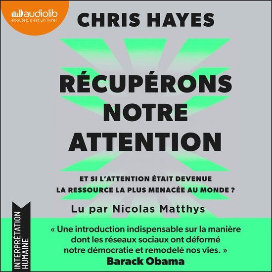Récupérons notre attention - cover