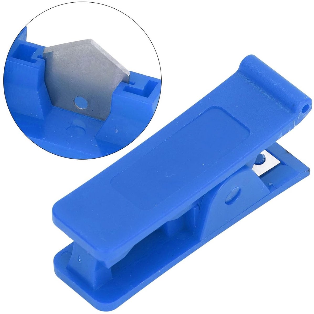 3-delige buizensnijder voor PTFE, PVC en PU buizen van 1/8 tot 3/4 inch, roestvrij staal, ideaal voor precisiewerk en hobbyprojecten thumbnail 5