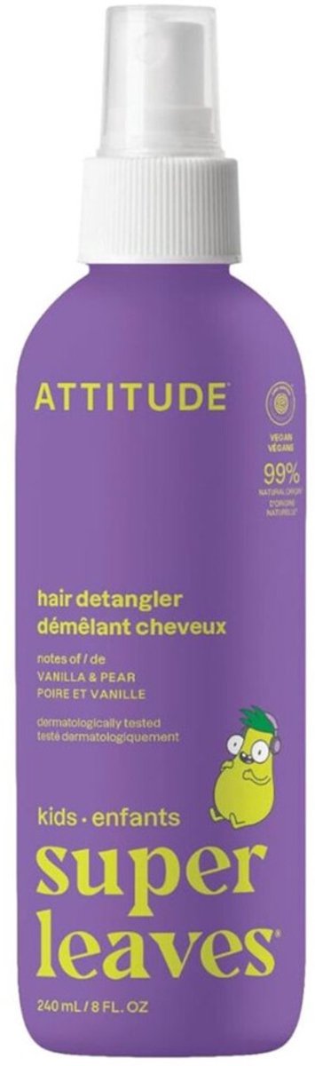 Attitude - Little Leaves Vanilla Pear Detangler Spray - 240ml