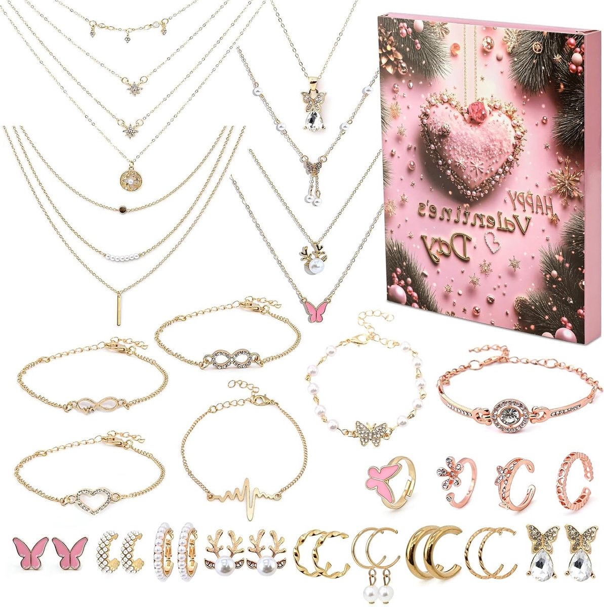 Sieraden Adventskalender met Unieke Juweeltjes voor een Feestelijke Decembermaand