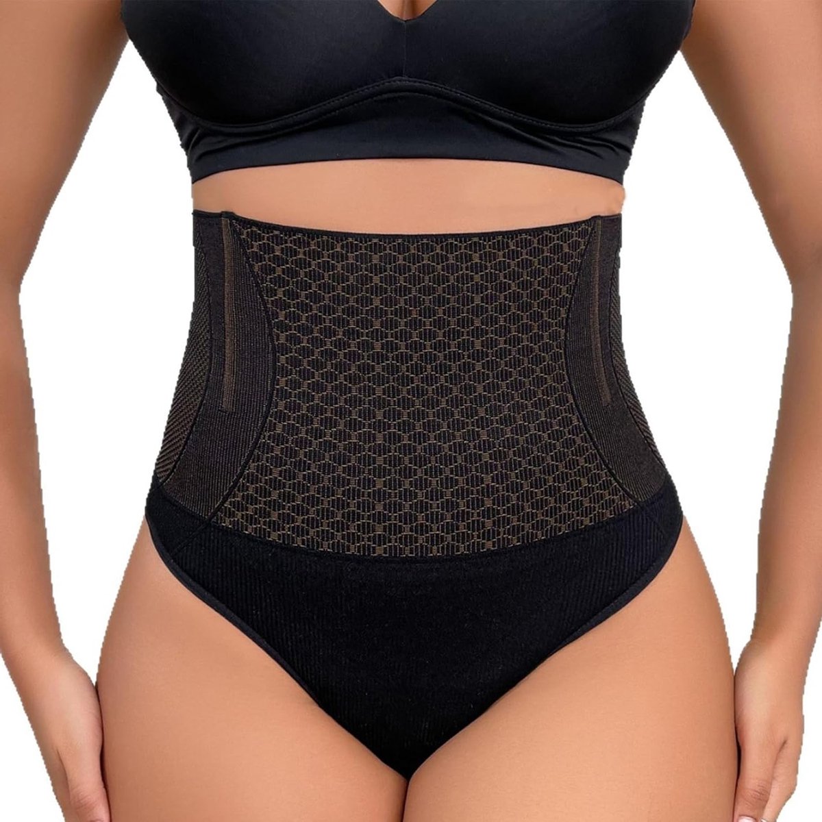 Dames Shapewear Corset Broek met Hoge Taille, Buikvormende Ondergoed en Shaping Thong voor een Slanker Silhouet