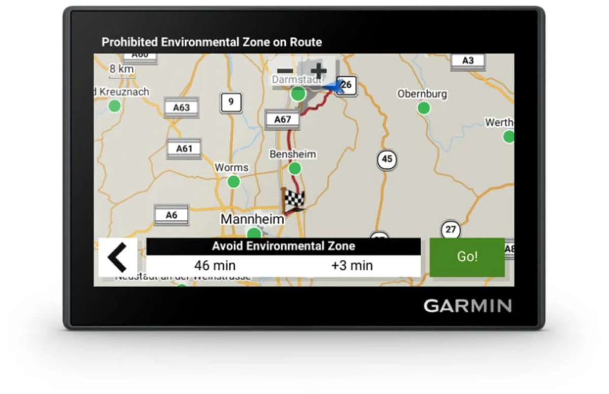 Garmin Drive 53 (USB-C) - Navigatiesysteem auto - Realtime maps en verkeersinformatie - 5 inch scherm - Europa - USB-C aansluiting – foto 8