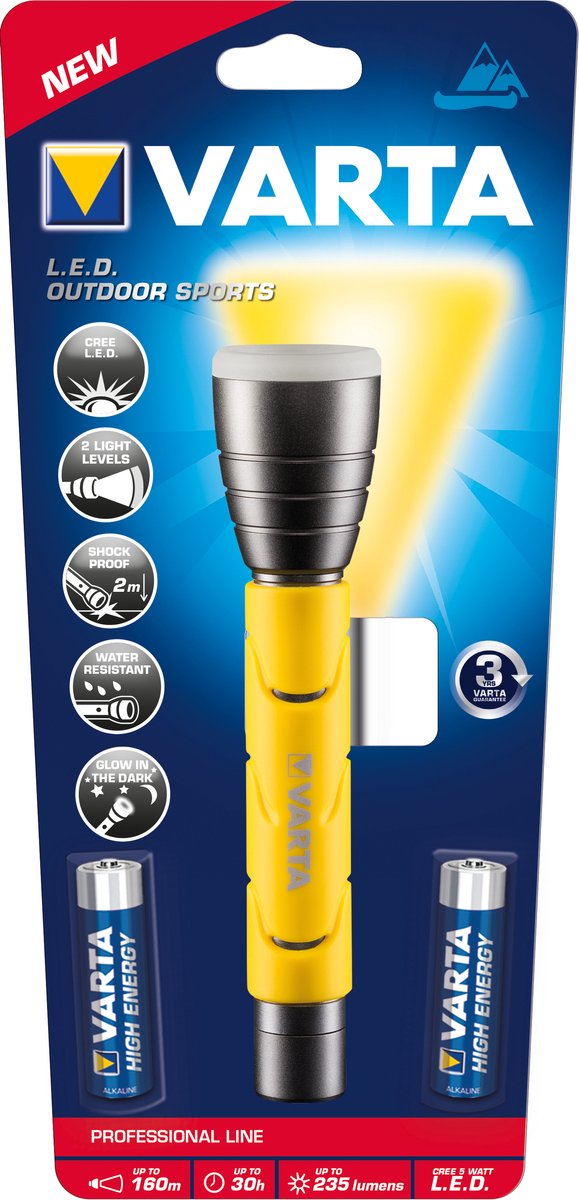 Bol.com VARTA LED Outdoor Sports aanbieding