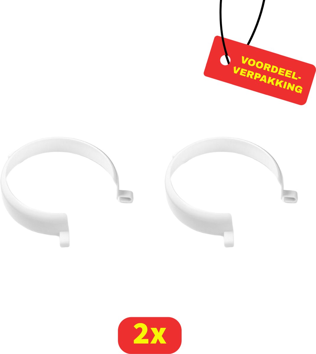 VITILITY Bordrand - Flexibele bordrand - 2 stuks - Voordeelverpakking