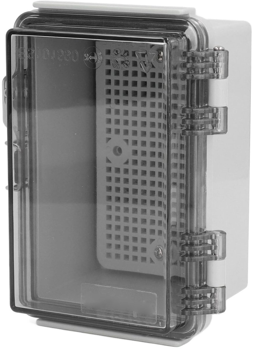 Seb2 - Waterproof Electrical Junction Box - IP67 Bescherming - Voor Buiten - Grijs - Elektrische Behuizing - Waterdicht - Geschikt voor Hoog Voc...