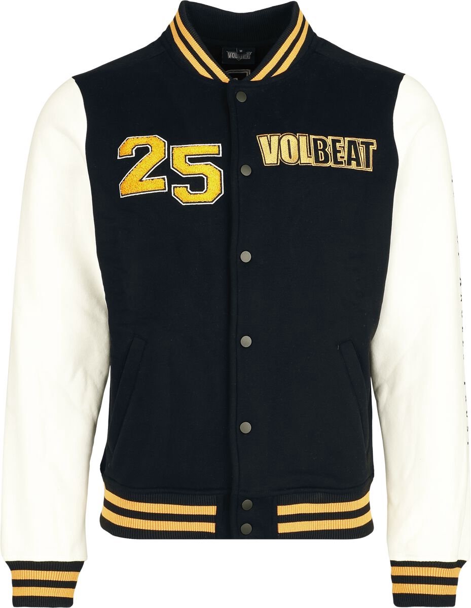 Volbeat Goatwing 25 Years Varsity Jacket Heren Collegejas - meerkleurig - XXL