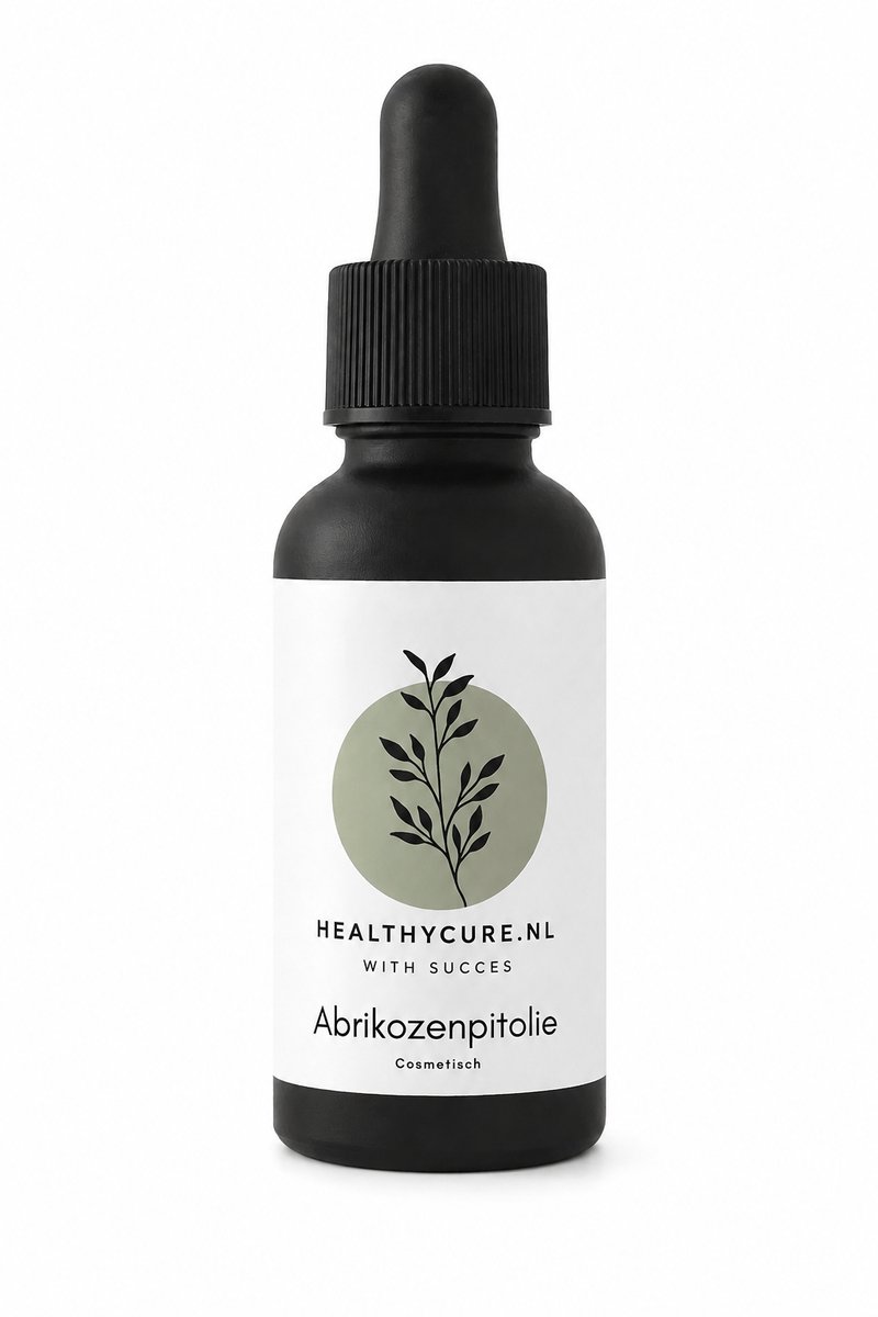Healthycure Abrikozenpitolie - 100% Puur - Cosmetische Olie - Huid en Haar Verzorging