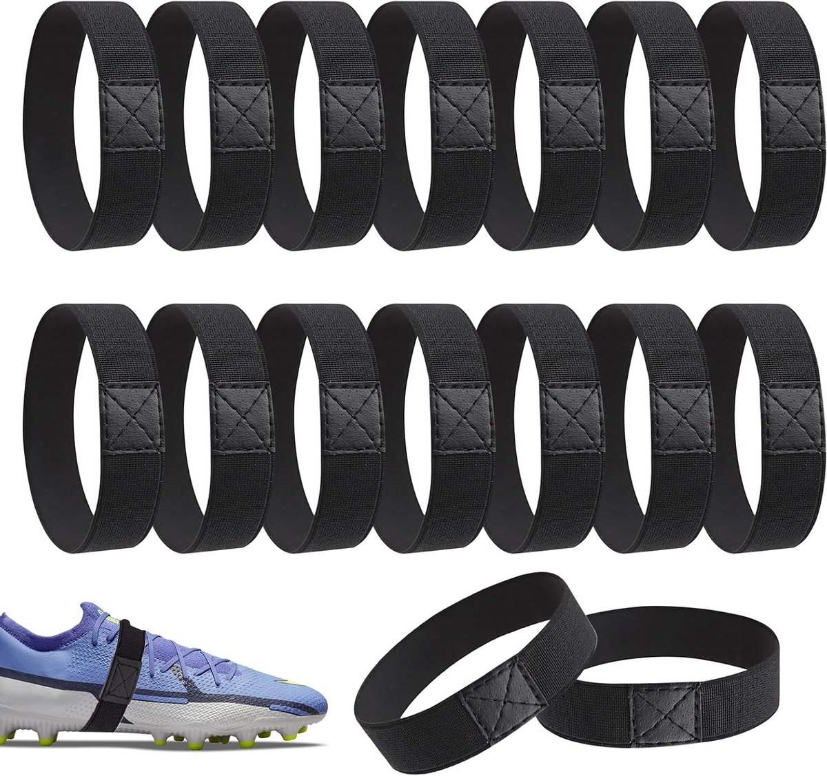 Fixerende Linten voor Voetbalschoenen voor Kinderen - Antislip Laces Holder voor Sport- en Hielschoenen, Ideaal voor Actieve Spelers