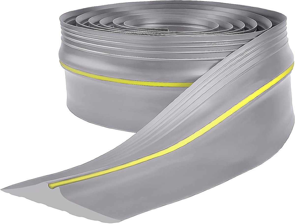 Weerbestendige Garage Deur Dichting 4.8m | Rubber Dorpel Dichting voor Garages | Ideaal voor Schoon en Droog Houdt