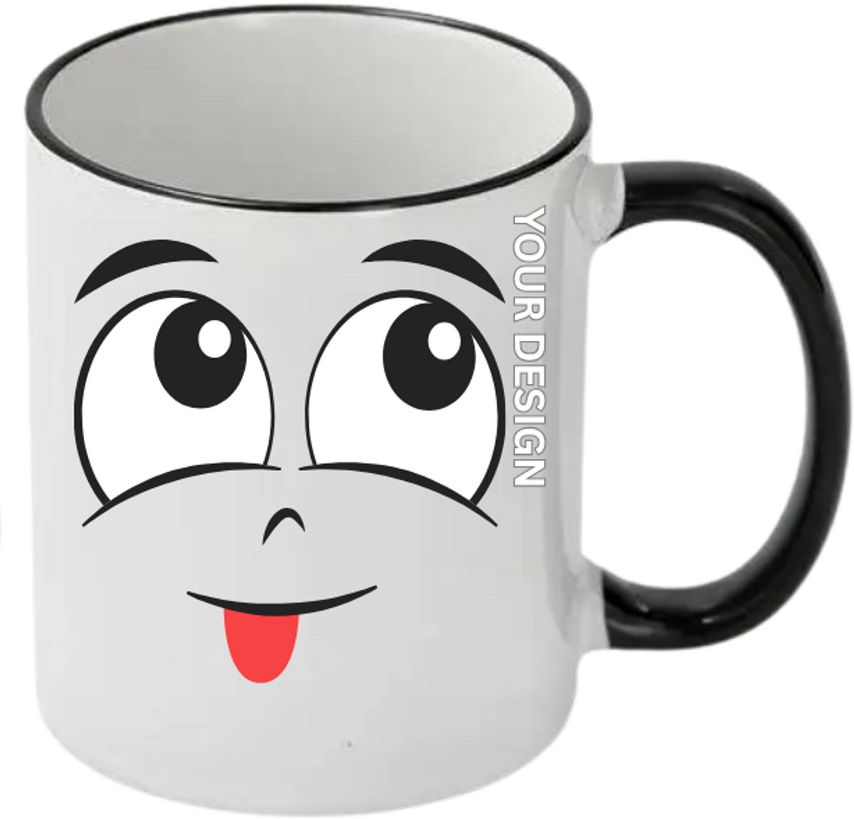 Custom Mok met Eigen Ontwerp – Gepersonaliseerde Koffiemok – Perfect Cadeau voor Hem & Haar – 330ml