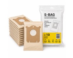 Stofzuigerzak Geschikt voor Philips, AEG en Electrolux – S-bag Type – 4 stuks