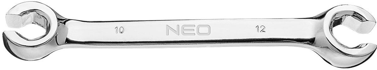 Grupa Topex NEO - Halfopen Ringsleutel - 10 x 12 mm - Chrom-Vanadiumstaal - Professioneel