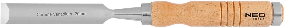 NEO 37-820 - Houten Dbeitel - 20 mm - CRV-staal - Professioneel gebruik