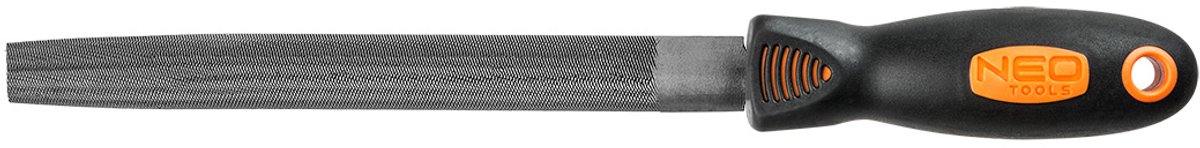 NEO Serie - Halfronde Metalen Vijl - 200mm - Ergonomische Handgreep