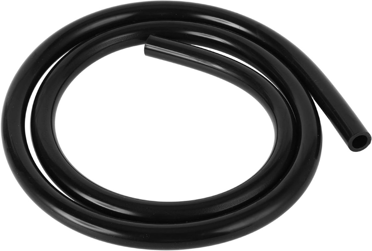Hoogwaardige Siliconen Vacuümslang voor Hoge Temperatuur - 4FT, 3/8" (10mm ID) en 2.5mm Dikte - Ideaal voor Automatische Vacuümsystemen en Industriegebruik