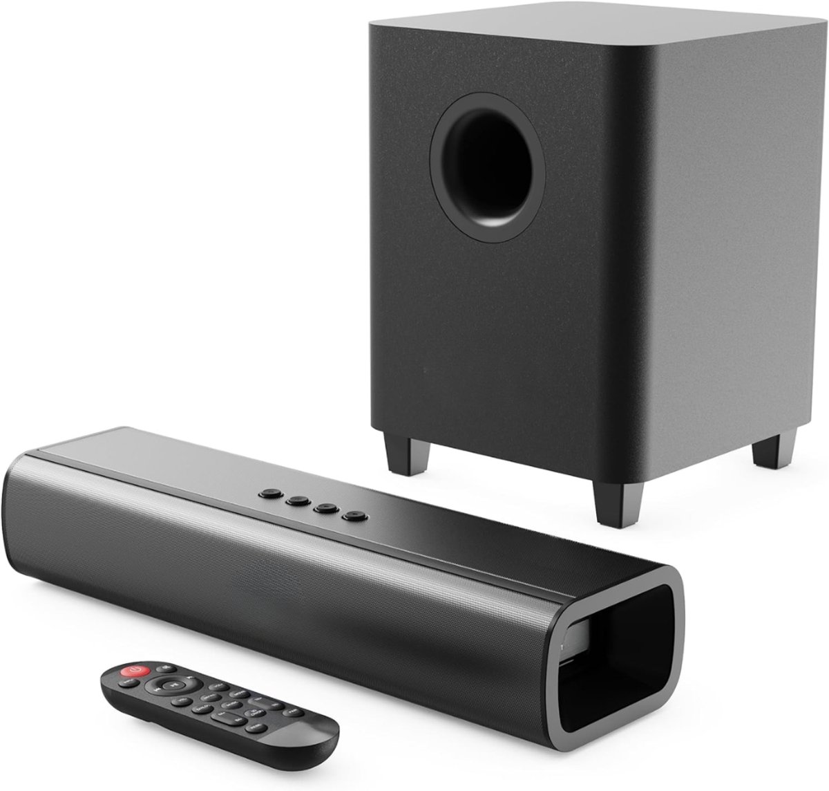 FlexVer® Soundbar Met Subwoofer - Speaker - Geluidsinstallatie - 200 Watt - Zwart